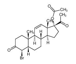 4β-Brom-17α-acetoxy-pregnen-11-dion-3.20 CAS:96709-42-1 manufacturer & supplier