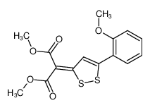 (5-(2-Methoxy-phenyl)-3H-(1.2)dithiolyliden-(3))-malonsaeure-dimethylester CAS:96713-24-5 manufacturer & supplier