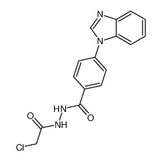 Benzoic acid, 4-(1H-benzimidazol-1-yl)-, 2-(chloroacetyl)hydrazide CAS:96717-23-6 manufacturer & supplier