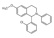 1-(2-chlorophenyl)-6-methoxy-2-phenyl-3,4-dihydro-1H-isoquinoline CAS:96719-48-1 manufacturer & supplier