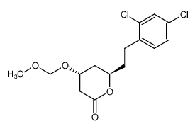 6(R)-[2-(2,4-dichlorophenyl)ethyl]-4(R)-(methoxymethoxy)tetrahydro-2H-pyran-2-one CAS:96720-15-9 manufacturer & supplier