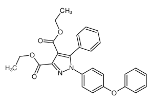 diethyl 1-(4-phenoxyphenyl)-5-phenylpyrazole-3,4-dicarboxylate CAS:96722-87-1 manufacturer & supplier