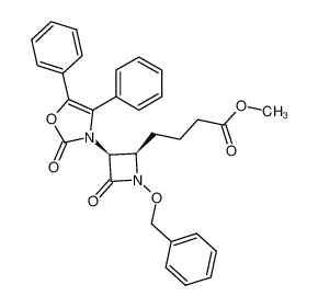 4-[(2R,3S)-1-Benzyloxy-4-oxo-3-(2-oxo-4,5-diphenyl-oxazol-3-yl)-azetidin-2-yl]-butyric acid methyl ester CAS:96725-01-8 manufacturer & supplier