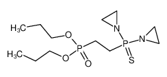 [2-(bis-aziridin-1-yl-phosphinothioyl)-ethyl]-phosphonic acid dipropyl ester CAS:96731-56-5 manufacturer & supplier