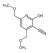 2-hydroxy-4,6-bis-methoxymethyl-nicotinonitrile CAS:96740-26-0 manufacturer & supplier