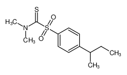 Methanethioamide, N,N-dimethyl-1-[[4-(1-methylpropyl)phenyl]sulfonyl]- CAS:96743-88-3 manufacturer & supplier