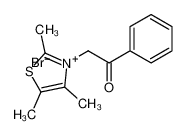 1-phenyl-2-(2,4,5-trimethyl-1,3-thiazol-3-ium-3-yl)ethanone,bromide CAS:96748-68-4 manufacturer & supplier