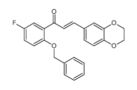 1-(2-benzyloxy-5-fluorophenyl)-3-(6-benzodioxan-1,4-yl)propenone CAS:96755-16-7 manufacturer & supplier