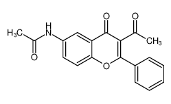 Acetamide, N-(3-acetyl-4-oxo-2-phenyl-4H-1-benzopyran-6-yl)- CAS:96755-23-6 manufacturer & supplier