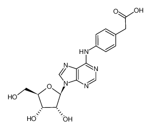 (p-((9-β-D-ribofuranosyl-9H-purin-6-yl)amino)phenyl)acetic acid CAS:96760-57-5 manufacturer & supplier