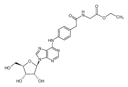 (2-{4-[9-((2R,3R,4S,5R)-3,4-Dihydroxy-5-hydroxymethyl-tetrahydro-furan-2-yl)-9H-purin-6-ylamino]-phenyl}-acetylamino)-acetic acid ethyl ester CAS:96760-59-7 manufacturer & supplier