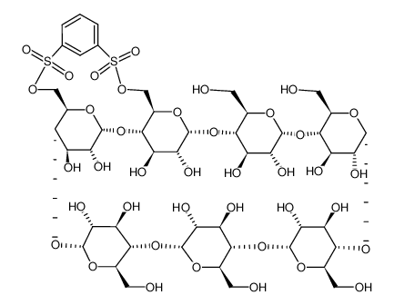 6I,6II-O-(benzene,1,3-disulfonyl)-cyclomaltoheptaose CAS:96761-39-6 manufacturer & supplier