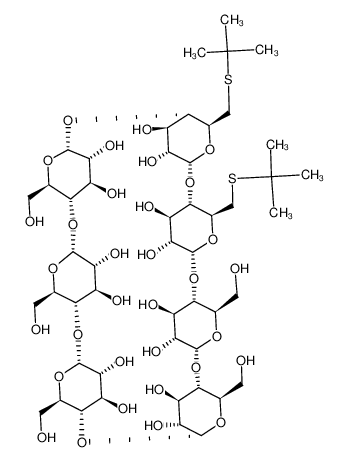 bis-(tert-butylsulfenyl)-β-cyclodextrin CAS:96761-40-9 manufacturer & supplier