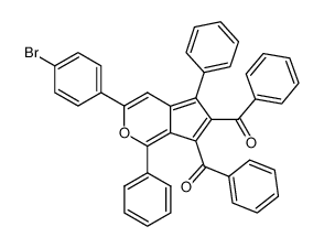 6,7-dibenzoyl-3-(4-bromo-phenyl)-1,5-diphenyl-cyclopenta[c]pyran CAS:96765-95-6 manufacturer & supplier