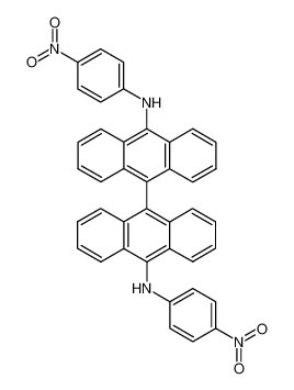 N,N'-bis-(4-nitro-phenyl)-[9,9']bianthryl-10,10'-diyldiamine CAS:96766-00-6 manufacturer & supplier