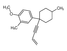 4-Methyl-1-(buten-3-in-1-yl)-1-(4-methoxy-3-methyl-phenyl)-cyclohexan CAS:96766-21-1 manufacturer & supplier