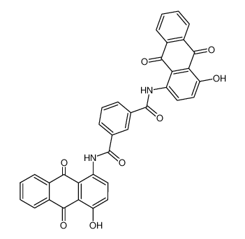 Isophthalsaeure-bis-(4-hydroxy-anthrachinonyl-(1)-amid) CAS:96773-51-2 manufacturer & supplier