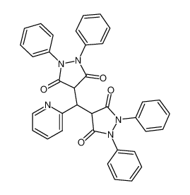 1,2,1',2'-tetraphenyl-4,4'-pyridin-2-ylmethanediyl-bis-pyrazolidine-3,5-dione CAS:96773-78-3 manufacturer & supplier