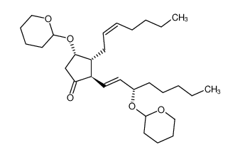 (2R,3R,4S)-3-((Z)-hept-2-en-1-yl)-4-((tetrahydro-2H-pyran-2-yl)oxy)-2-((3S,E)-3-((tetrahydro-2H-pyran-2-yl)oxy)oct-1-en-1-yl)cyclopentan-1-one CAS:96780-17-5 manufacturer & supplier