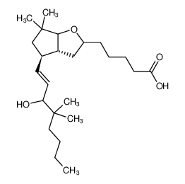 5-((3aR,4R)-4-((E)-3-hydroxy-4,4-dimethyloct-1-en-1-yl)-6,6-dimethylhexahydro-2H-cyclopenta[b]furan-2-yl)pentanoic acid CAS:96780-40-4 manufacturer & supplier