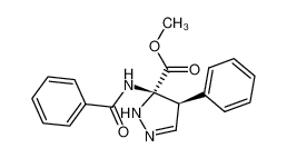 (3S,4S)-3-Benzoylamino-4-phenyl-3,4-dihydro-2H-pyrazole-3-carboxylic acid methyl ester CAS:96791-21-8 manufacturer & supplier