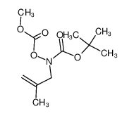 N-tert-butyloxycarbonyl-N-(2-methylprop-2-enyl)-O-(methoxycarbonyl)hydroxylamine CAS:96791-51-4 manufacturer & supplier