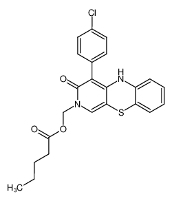 4-(4-chlorophenyl)-2-[(1-oxopentoxy)methyl]-5H-pyrido[3,4-b][1,4]benzothiazin-3(2H)-one CAS:96798-60-6 manufacturer & supplier