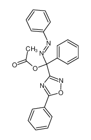 phenyl(5-phenyl-1,2,4-oxadiazol-3-yl)(phenyldiazenyl)methyl acetate CAS:96799-22-3 manufacturer & supplier