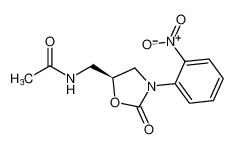 (S)-N-((3-(2-nitrophenyl)-2-oxooxazolidin-5-yl)methyl)acetamide CAS:96799-97-2 manufacturer & supplier