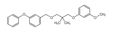 1-(2,2-dimethyl-3-((3-phenoxybenzyl)oxy)propoxy)-3-methoxybenzene CAS:96801-20-6 manufacturer & supplier