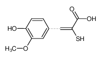 3-(4-hydroxy-3-methoxyphenyl)-2-sulfanylprop-2-enoic acid CAS:96802-90-3 manufacturer & supplier