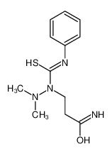 3-[dimethylamino(phenylcarbamothioyl)amino]propanamide CAS:96804-74-9 manufacturer & supplier