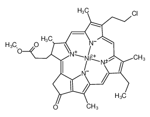 nickel(II) methyl 2-(2-chloroethyl)-2-devinylpyropheophorbide a CAS:96806-64-3 manufacturer & supplier