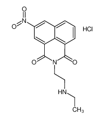 2-(2-Ethylamino-ethyl)-5-nitro-benzo[de]isoquinoline-1,3-dione; hydrochloride CAS:96807-42-0 manufacturer & supplier