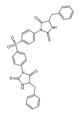 5,5'-dibenzyl-2,2'-dithioxo-3,3'-(4,4'-sulfonyl-diphenyl)-bis-imidazolidin-4-one CAS:96810-10-5 manufacturer & supplier