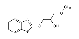 2-Propanol, 1-(2-benzothiazolylthio)-3-methoxy- CAS:96813-49-9 manufacturer & supplier