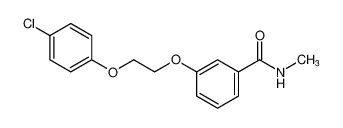 Benzamide, 3-[2-(4-chlorophenoxy)ethoxy]-N-methyl- CAS:96814-75-4 manufacturer & supplier