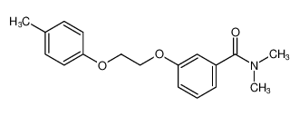 Benzamide, N,N-dimethyl-3-[2-(4-methylphenoxy)ethoxy]- CAS:96814-89-0 manufacturer & supplier