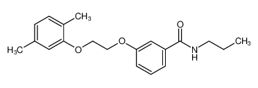 Benzamide, 3-[2-(2,5-dimethylphenoxy)ethoxy]-N-propyl- CAS:96815-49-5 manufacturer & supplier