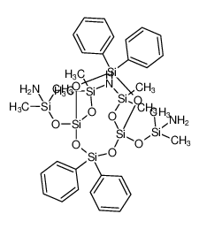 ((3,3,5,5-tetramethyl-9,9,12,12-tetraphenyl-2,6,8,10,11,13-hexaoxa-4-aza-1,3,5,7,9,12-hexasilabicyclo[5.3.3]tridecane-1,7-diyl)bis(oxy))bis(dimethylsilanamine) CAS:96816-09-0 manufacturer & supplier