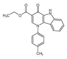 4-Oxo-1-p-tolyl-4,5-dihydro-1H-pyrido[3,2-b]indole-3-carboxylic acid ethyl ester CAS:96821-52-2 manufacturer & supplier