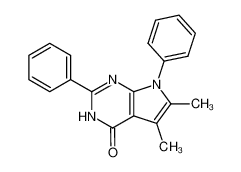 5,6-Dimethyl-2,7-diphenyl-3,7-dihydro-pyrrolo[2,3-d]pyrimidin-4-one CAS:96823-20-0 manufacturer & supplier