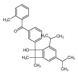 [3-(7-Hydroxy-3,5-diisopropyl-8,8-dimethyl-bicyclo[4.2.0]octa-1(6),2,4-trien-7-yl)-phenyl]-o-tolyl-methanone CAS:96825-56-8 manufacturer & supplier