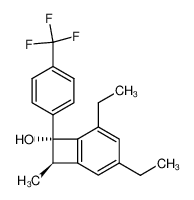 (7R,8R)-3,5-Diethyl-8-methyl-7-(4-trifluoromethyl-phenyl)-bicyclo[4.2.0]octa-1(6),2,4-trien-7-ol CAS:96825-64-8 manufacturer & supplier