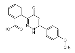 2-[6-(4-Methoxy-phenyl)-4-oxo-1,4-dihydro-pyridazin-3-yl]-benzoic acid CAS:96825-70-6 manufacturer & supplier