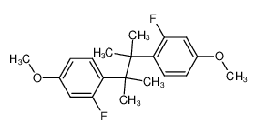 2,3-bis(2-fluoro-4-methoxyphenyl)-2,3-dimethylbutane CAS:96826-32-3 manufacturer & supplier