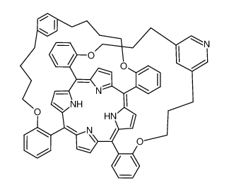 α-5,15-(2,2'-(4,4'-(p-phenylene)dibutoxy)diphenyl):β-10,20-(2,2'-(3,3'-(pyrydine-3,5-diyl)dipropoxy)diphenyl)porphyrin CAS:96830-23-8 manufacturer & supplier