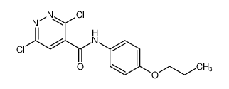 4-Pyridazinecarboxamide, 3,6-dichloro-N-(4-propoxyphenyl)- CAS:96831-11-7 manufacturer & supplier