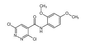 4-Pyridazinecarboxamide, 3,6-dichloro-N-(2,4-dimethoxyphenyl)- CAS:96831-33-3 manufacturer & supplier