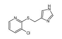 Pyridine, 3-chloro-2-[(1H-imidazol-4-ylmethyl)thio]- CAS:96831-66-2 manufacturer & supplier